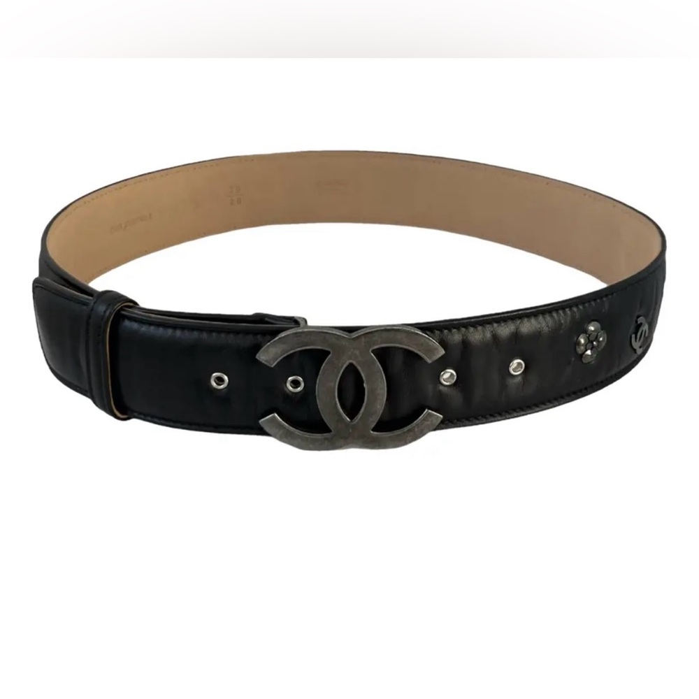 Chanel Lucky Charm CC Logo Statement Belt